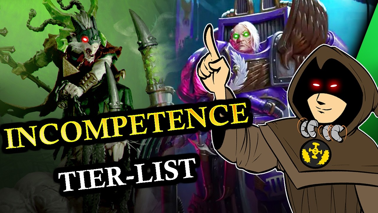 The MOST INCOMPETENT Leaders in Warhammer! | LOREMASTER TIER LISTS | Lorecrimes Podcast
