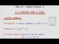 📝FREE Notes | A Square and A Cube | Class 8 Maths | NCERT | Self-Study Notes | Ganita Prakash I