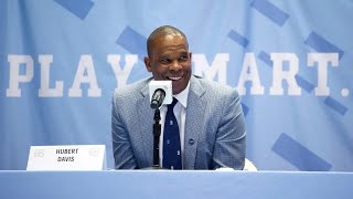 University of North Carolina Men’s Basketball Head Coach Hubert Davis