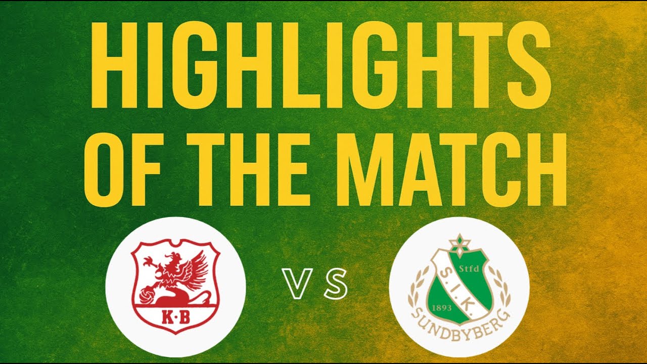 🎬 Highlights | Karlbergs BK 41 2–1 Sundbybergs IK Vit | P2012-4D | 20 Sep 2025