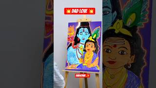Happy Father's day💥✨😊#Fathers day # shiv murugar# shorts#art