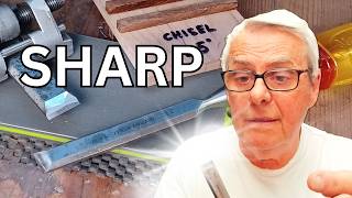 The Easiest Way to Get Razor Sharp Chisels