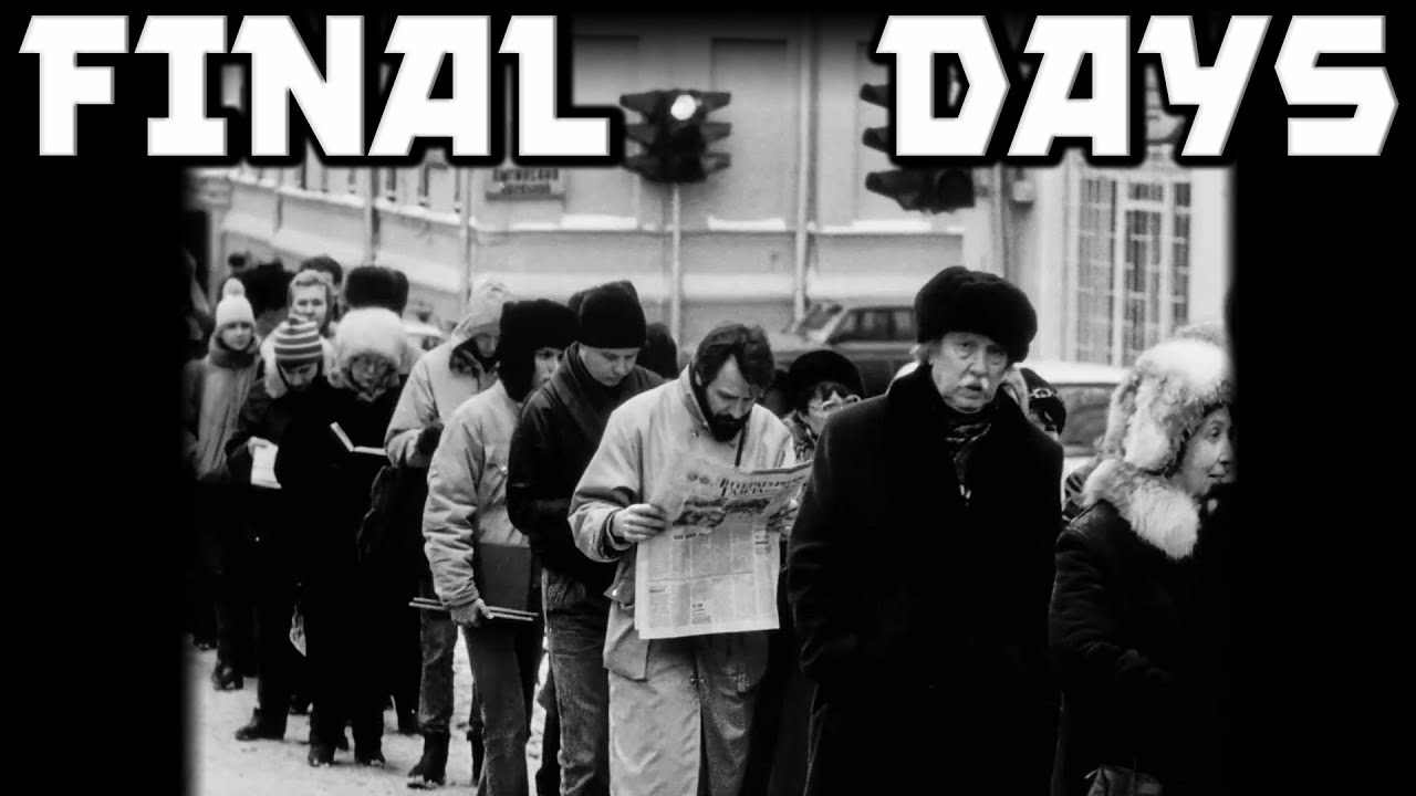 Final Days of the Soviet Union. 1990 Vintage Film #ussr