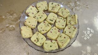 Hyderabadi Biscuits | Karachi Bakery Biscuits Recipe | Tutti Frutti Biscuits | Crunchy Biscuits |
