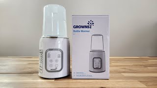GROWNSY 6 in 1 DOUBLE BABY BOTTLE WARMER & STERILIZER Review & Tutorial