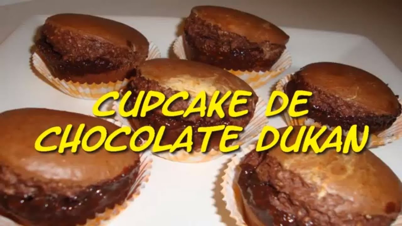 Cupcake de Chocolate Dukan ( Fase de Cruzeiro)