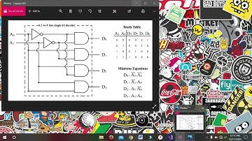 Simulasi Rangkaian Decoder 2-to-4