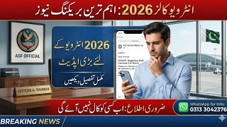 ASF UDC LDC Interview Calls Update 2026 | ASF Driver Interview News | ASF Latest Update