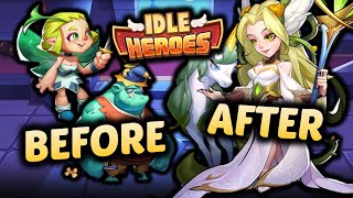 How to go from NOOB to FIRST TRANSCENDENCE Hero in IDLE HEROES screenshot 3