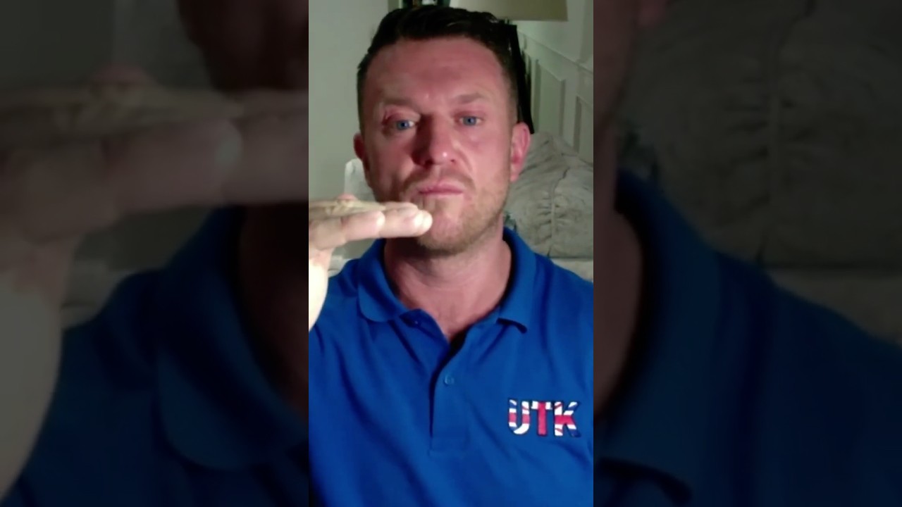 Tommy Robinson Reacts to Charlie Kirk Shooting