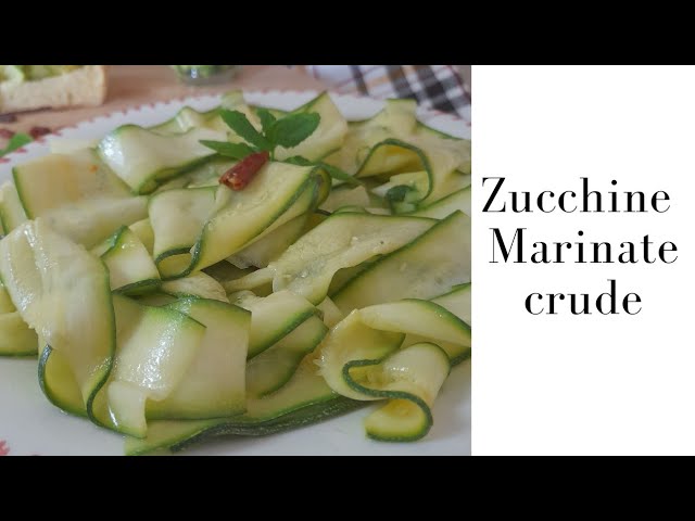 Zucchine marinate - Ricetta Fatto in casa da Benedetta