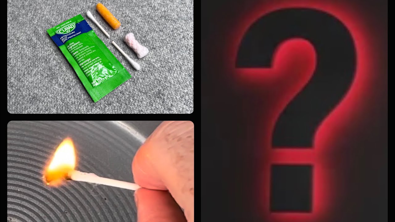 What’s the most effective emergency fire tinder mod? YouTube