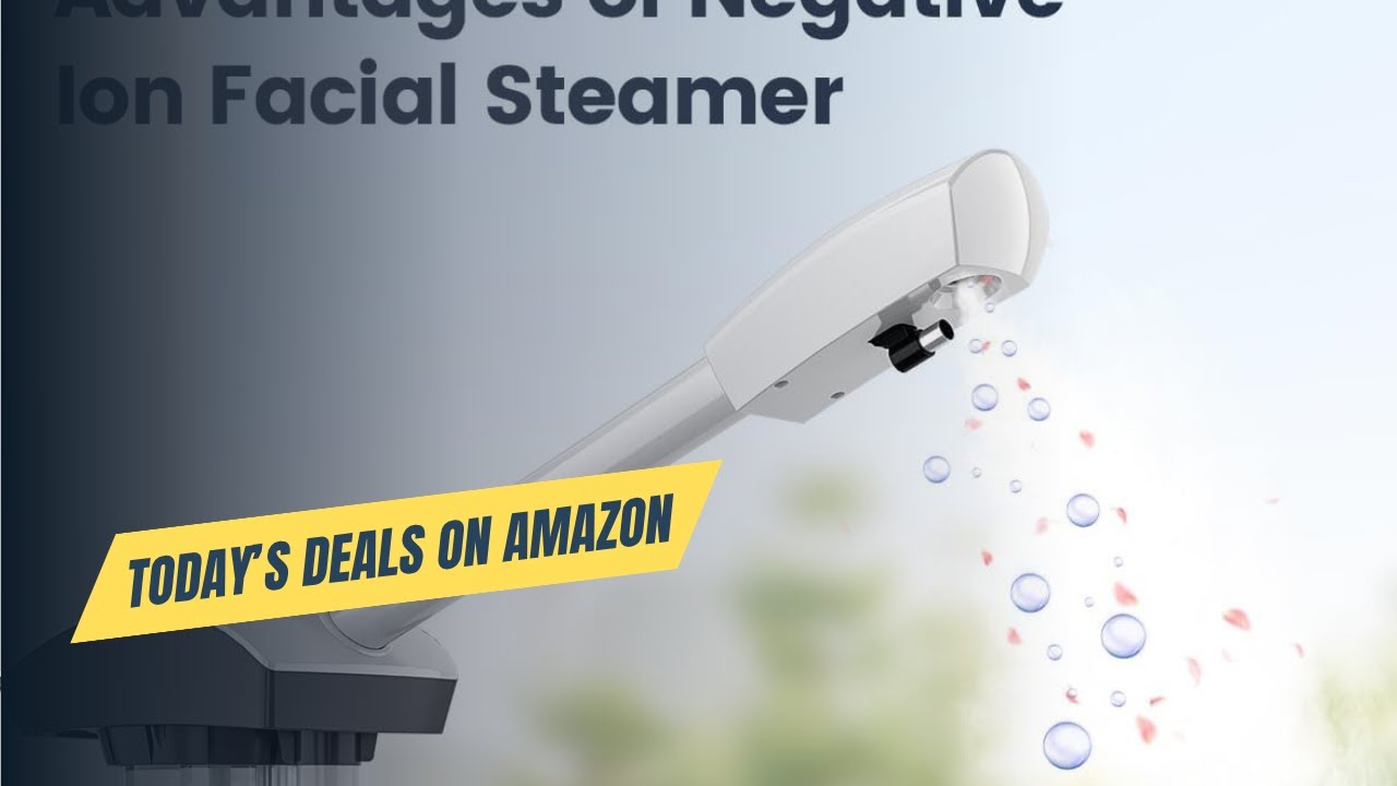 🌬️ Deep Pore Cleanse with Kingsteam Facial Steamer | Dual Steam Power!