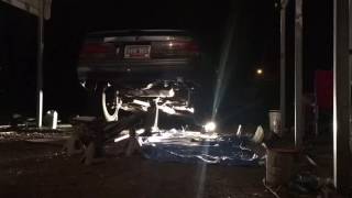 Rx7 diff and rear subframe removal time lapse