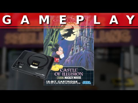 Video Gameplay : Castle of Illusion [Mega Drive]