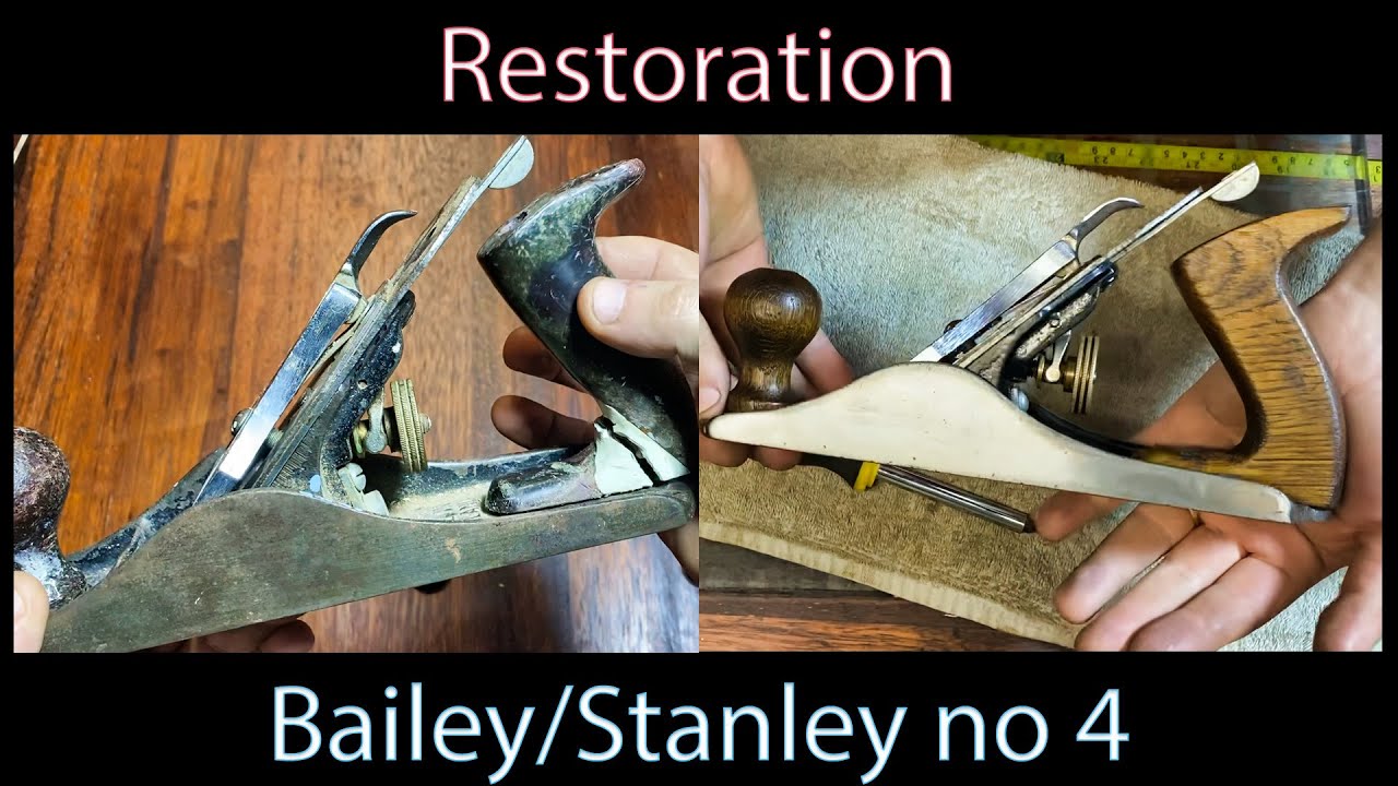 #12. Bailey No4 restoration + DIY japanning