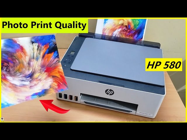HP Smart Tank 580 Review: Printer that Prints Fast and Looks Good - TechPP
