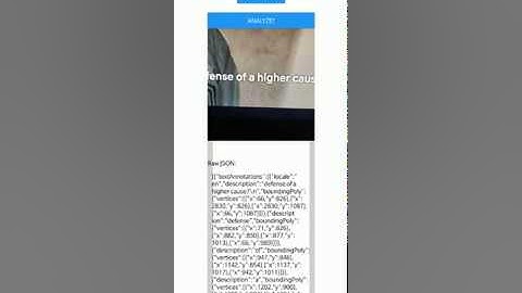 Google Vision API  - React Native