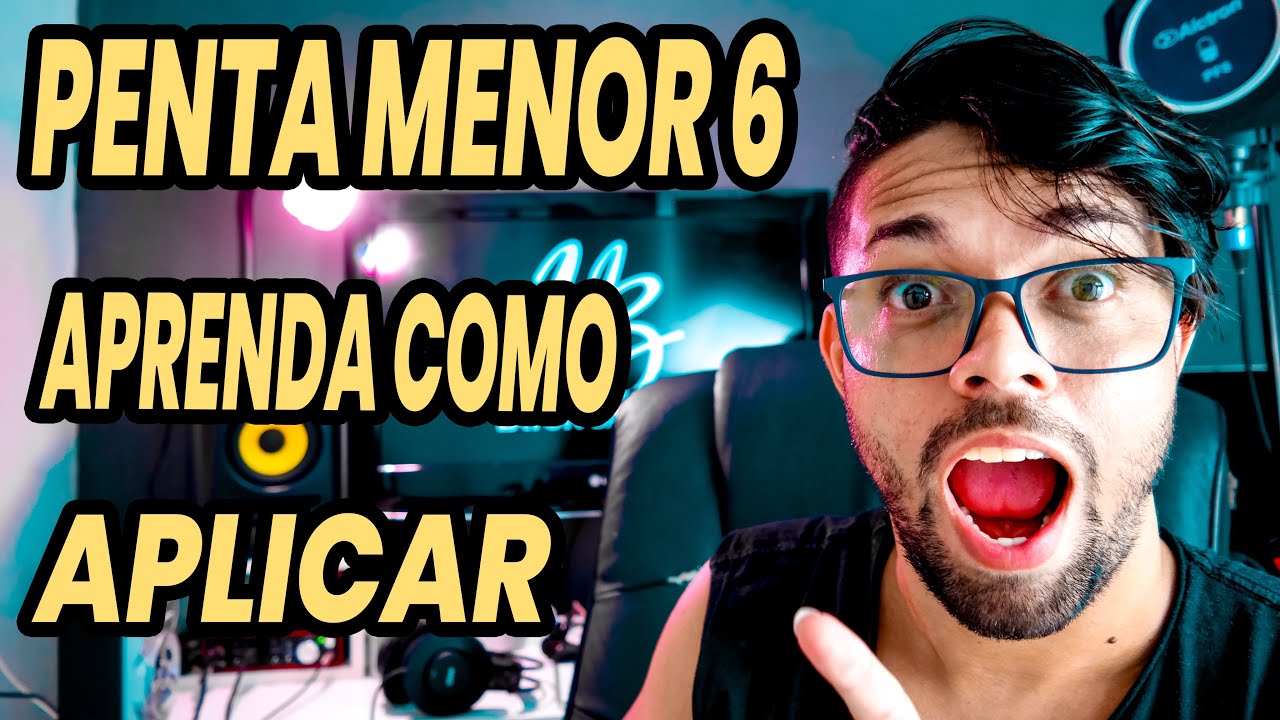 ESCALA PENTATONICA MENOR 6 APRENDA AGORA !! ( aula de cavaquinho )