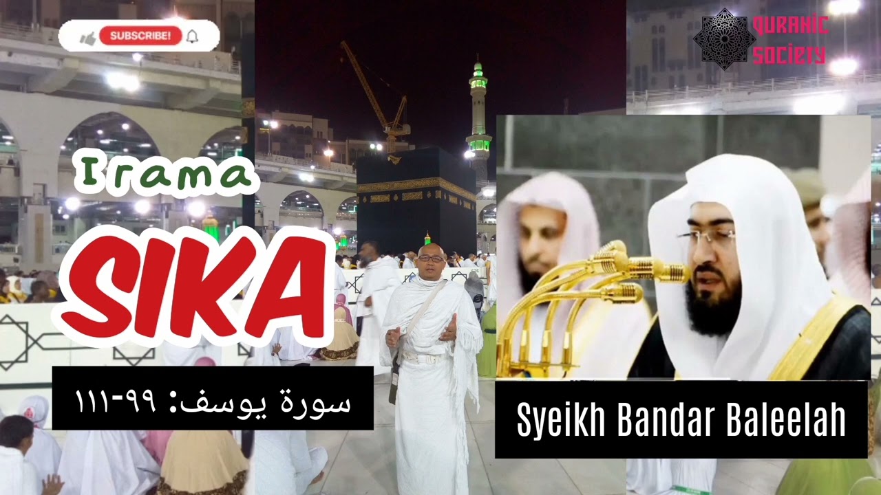 Irama SIKA, Syahdu & Menyentuh Qolbu...#Syeikh Bandar Al Baleelah
