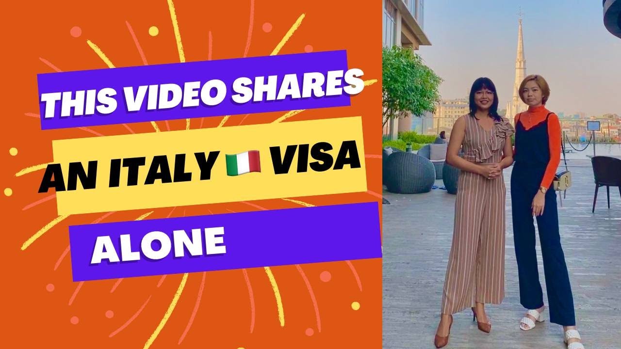 ITALY VISA ကိုယ်တိုင် လျှောက်မဲ့ သူတွေ အတွက် လတို လရှည် လျှောက်မဲ့သူတွေ ဘာတွေ လိုမလဲ။