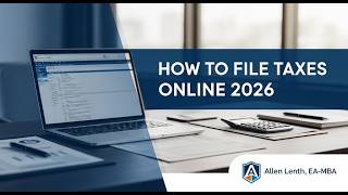 How to File Taxes Online 2026 | Step-by-Step Executive Tax Solution Walkthrough
