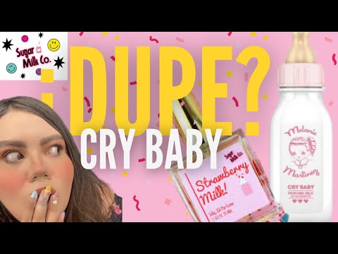 ¿DUPE DE CRY BABY DE MELANIE MARTÍNEZ? Reseña STRAWBERRY MILK DE SUGAR MILK CO 🍼🍓