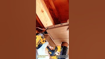 Smart Way to Screw Overhead Panels Without Effort!