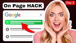 Use This Tool For On Page Seo 2025