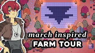 March Inspired Farm Tour - FOM Bachelor Design Series (Mods and Vanilla)
