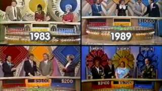 The Various Years of Wheel Of Fortune
