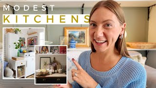 Modest Kitchens | Small Kitchen Inspiration | How to Transform your Outdated Kitchen