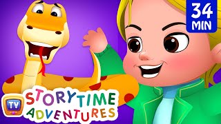 The King's Vases, Snake & The Ants, Turtles & Monkeys - ChuChu TV Storytime Adventures Collection