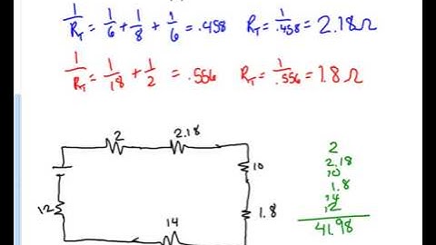 Complex Circuits - Voltage and Current