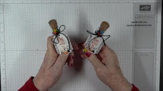 Stampin Up Spooky Cat Copy Cat Online Halloween Class Project Treat Tubes