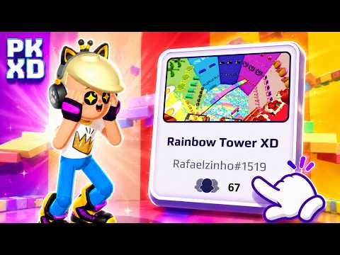 🌈🏰 MEET THE RAINBOW TOWER XD! 🏰🌈