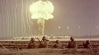 U.S. Army Atomic Bomb Blast Effects - 1959 Atomic Bomb Explosion Test Footage Resimi