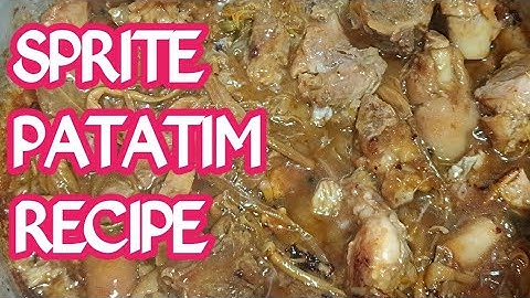 Sprite Patatim Recipe — The Secret to Tender, Flavorful Pork Without Hassle!”
