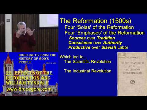 22. The Effects of the Reformation and William Tyndale