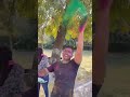 Holi at College Campus #holi #colors