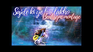 Sajde ki ye hai lakho - Beat sync montage | Best Pubg Montage Video | Android Edit.