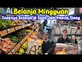 Belanja Mingguan | Enaknya Belanja di Saat Jam Makan Siang, Sepi Sekali ‼️