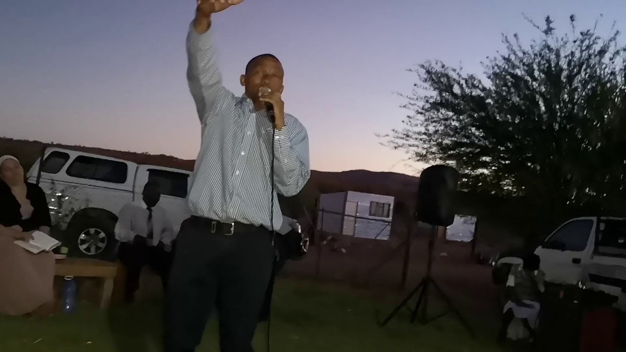 Opelug Evangelie diens Evangelis Festus Preek