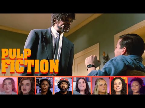 Reactors Reacting to "DOES HE LOOK LIKE A B*TCH?" | Pulp Fiction (1994)