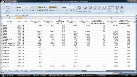 Excel Data for ArcMap Animation