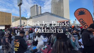 Enjoying a Nice day at the Black Joy Parade in Oakland 