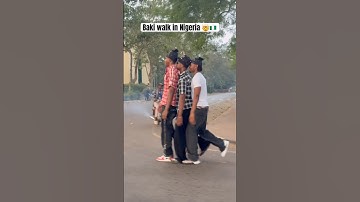 Baki walk in Nigeria🇳🇬🤯 #funk  #remix #baki #tutorial #dance #shortsfyp #slickback