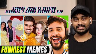 Sourav Joshi is getting Married ? Dhruv Rathee VS BJP - Funny memes, Reaction Video