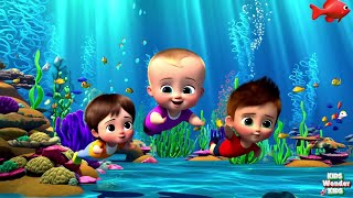 🐠🌊💙 Swish Swish Swish Finny The Fishs Deep Blue Water Dive Song Resimi