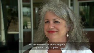 Liz Bishop about the Novak Djokovic Foundation donation to Melbourne City Mission